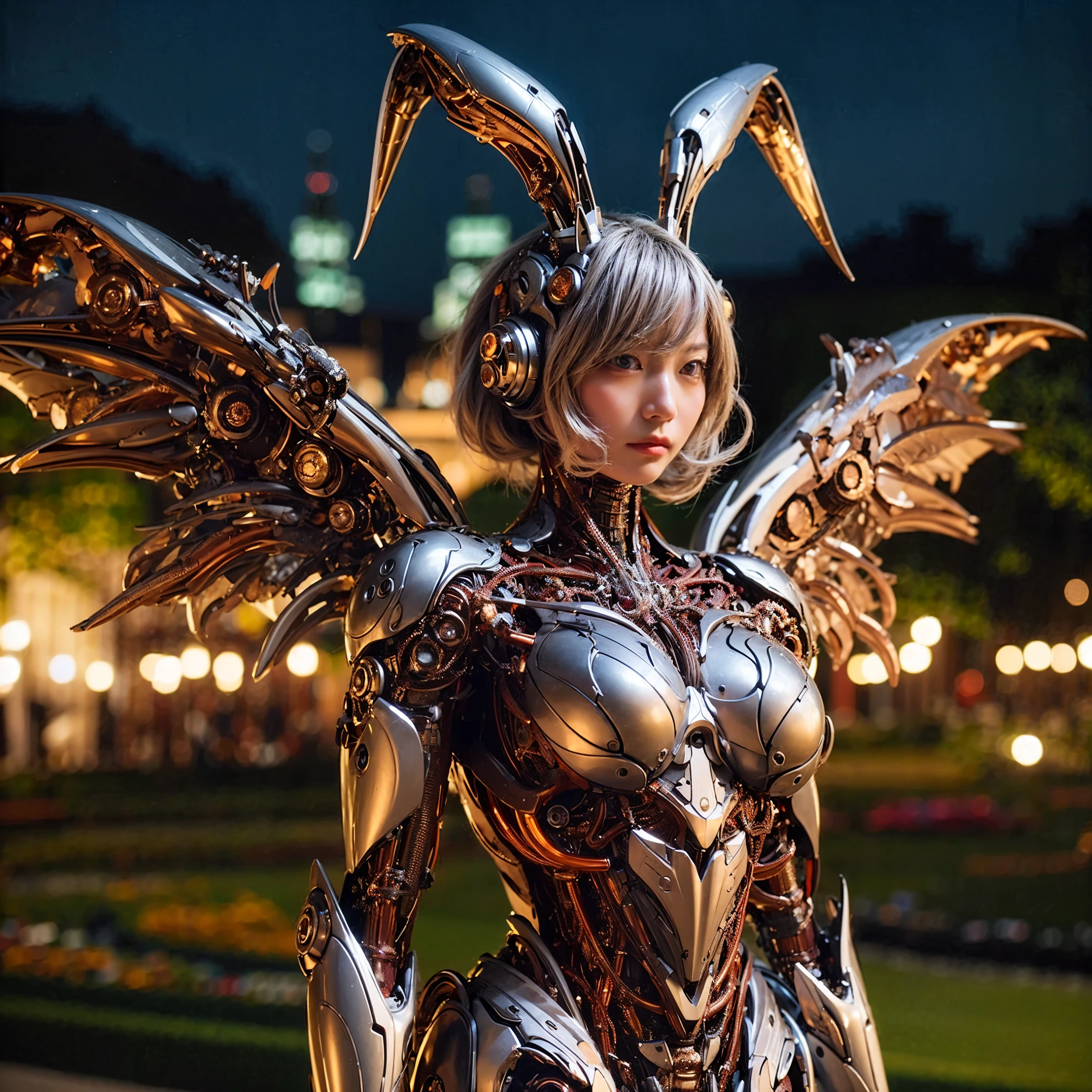 (highest quality,4K,8k,High resolution,masterpiece:1.2), Very detailed, (Realistic,photoRealistic,photo-Realistic:1.37), white creature, Otherworldly, Lovecraft, Chitinous Skin, Bioluminescence Pattern, Dark Color Palette, Spooky lighting.(Browsing Caution:1.4), white, pink, orange, Very long and sharp red claws, Big Claws, Her body is bioluminescent. Moisturized Skin, (Extremely detailed and intricate skin patterns:1.2), (Translucent chitinous exoskeleton:1.3), (Very small waist:1.4), (Destroyed Anatomy:1.5), violent, erotic,nine tailed fox,King of insects,The Seven Demon Lords,come,