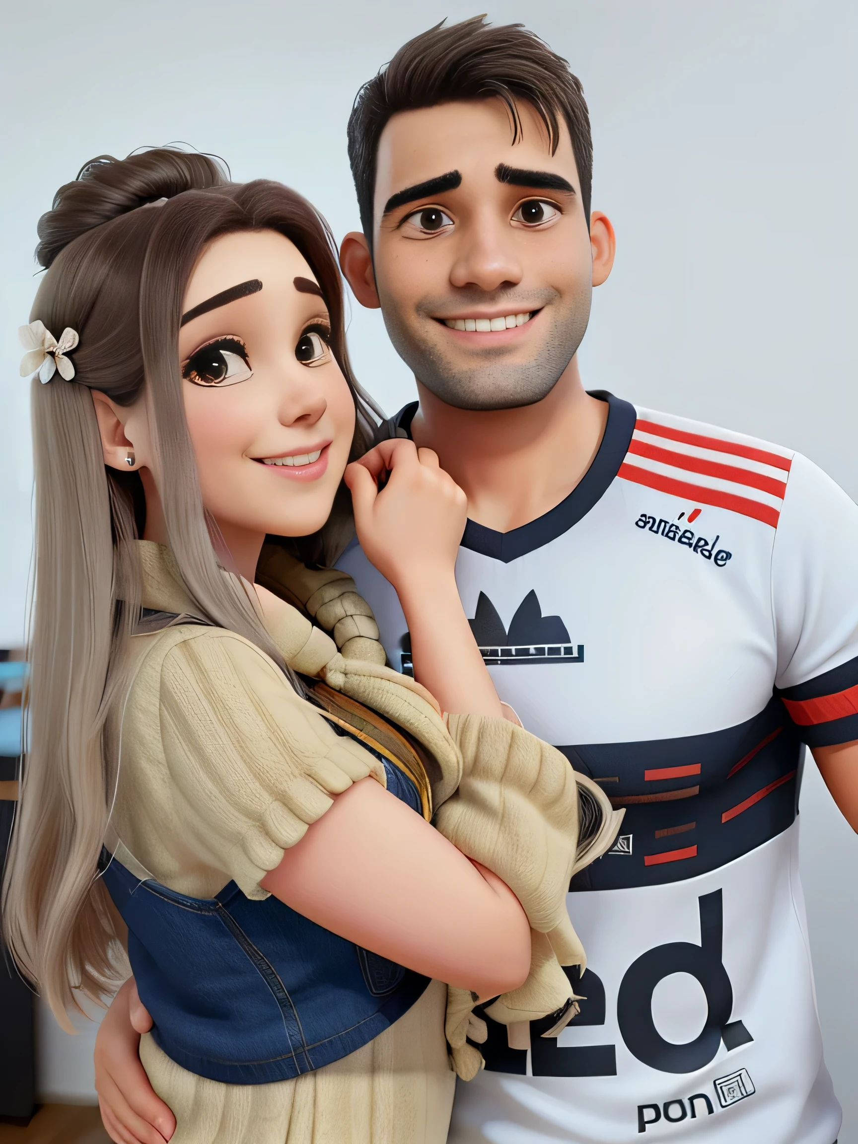 Um casal apaixonado 
