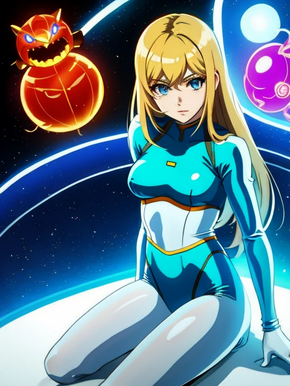 Samus Aran from Metroid, Wearing a Zero Suit