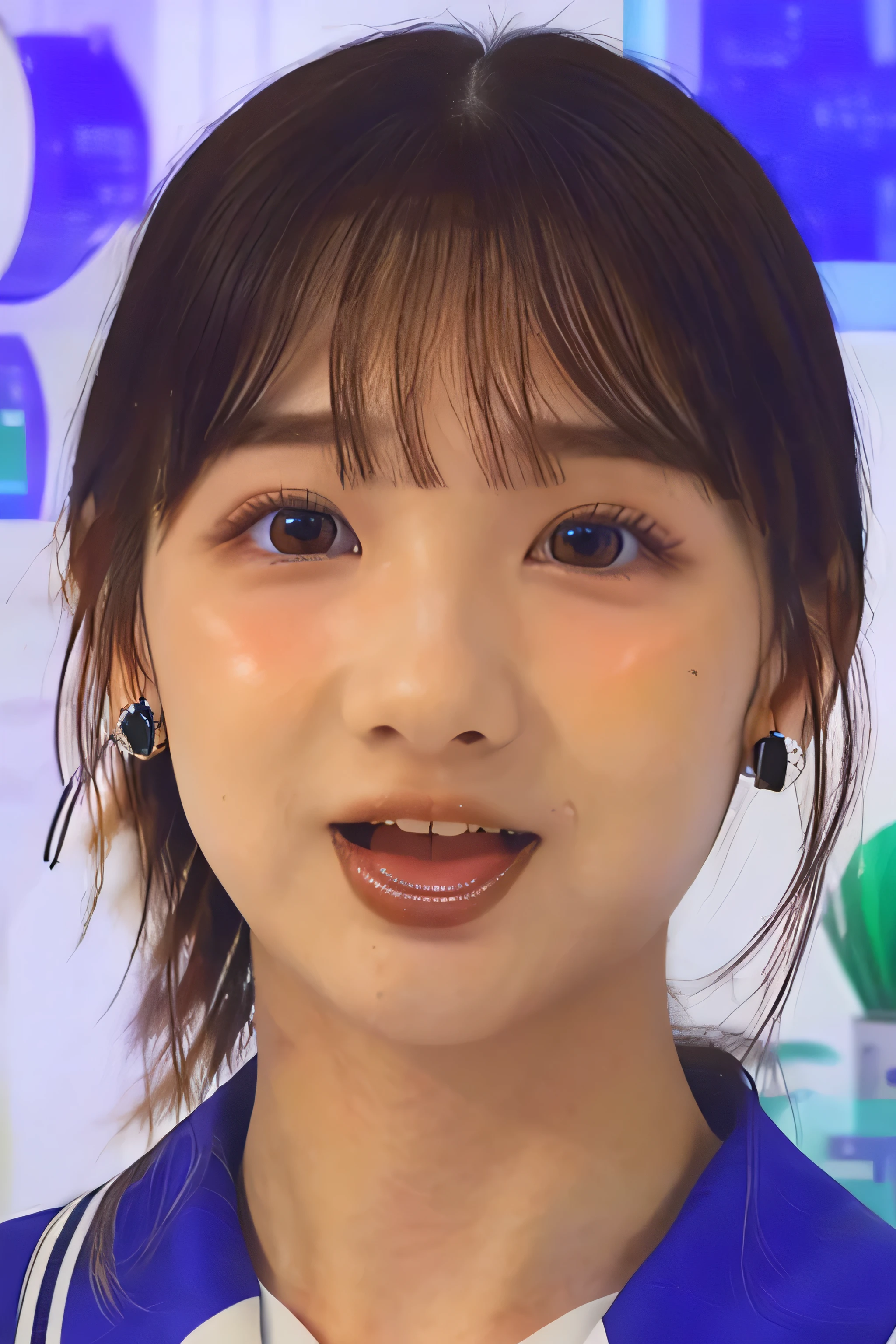 (Highest Resolution, clear_Image 1.2) 、(Beautiful girl with golden ratio face)、(-yeld gi、(Very lively eyes、wolf eyes 1.2)、wonderful, Tabletop, Attention to detail, Lip gloss、(((Twin-tailed rabbit style)))、Very beautiful girl、 alone, Beautiful girl like a model、(Long sleeve sailor suit、Very fine pleated scarf, Beautiful and exquisite, Attention to detail nose,((((Licking tongue)))、Top quality photo masterpiece、Amazing realism photography、Surrealist female portraits by David Hockney and Alphonse Mucha,(((Looking into the camera)))、((((Serious Eyes)))、(((Add highlights to the eyes)))、(((Looking into the camera)))、Smile happily,Perfect Makeup,smile,(14-year-o gi(Veryvely eyes、wolf eyes 1.2)、