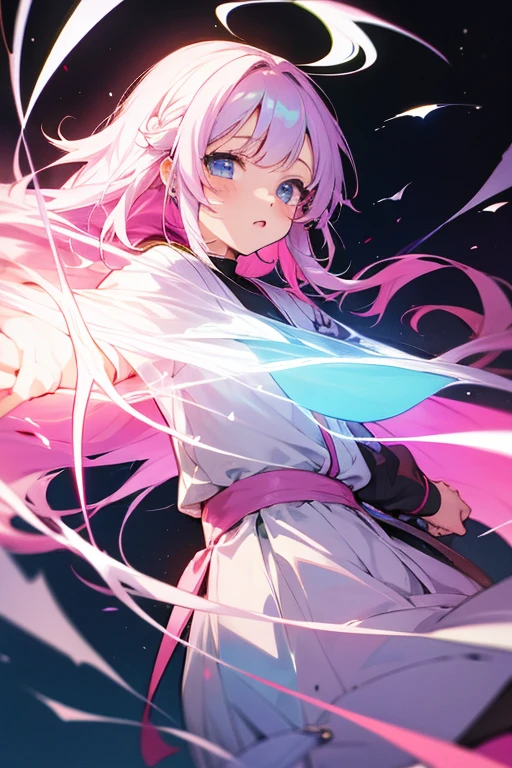 Magical girl manga linear manga color