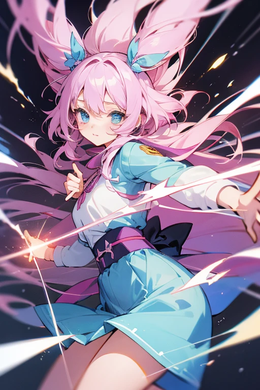 Magical girl manga linear manga color