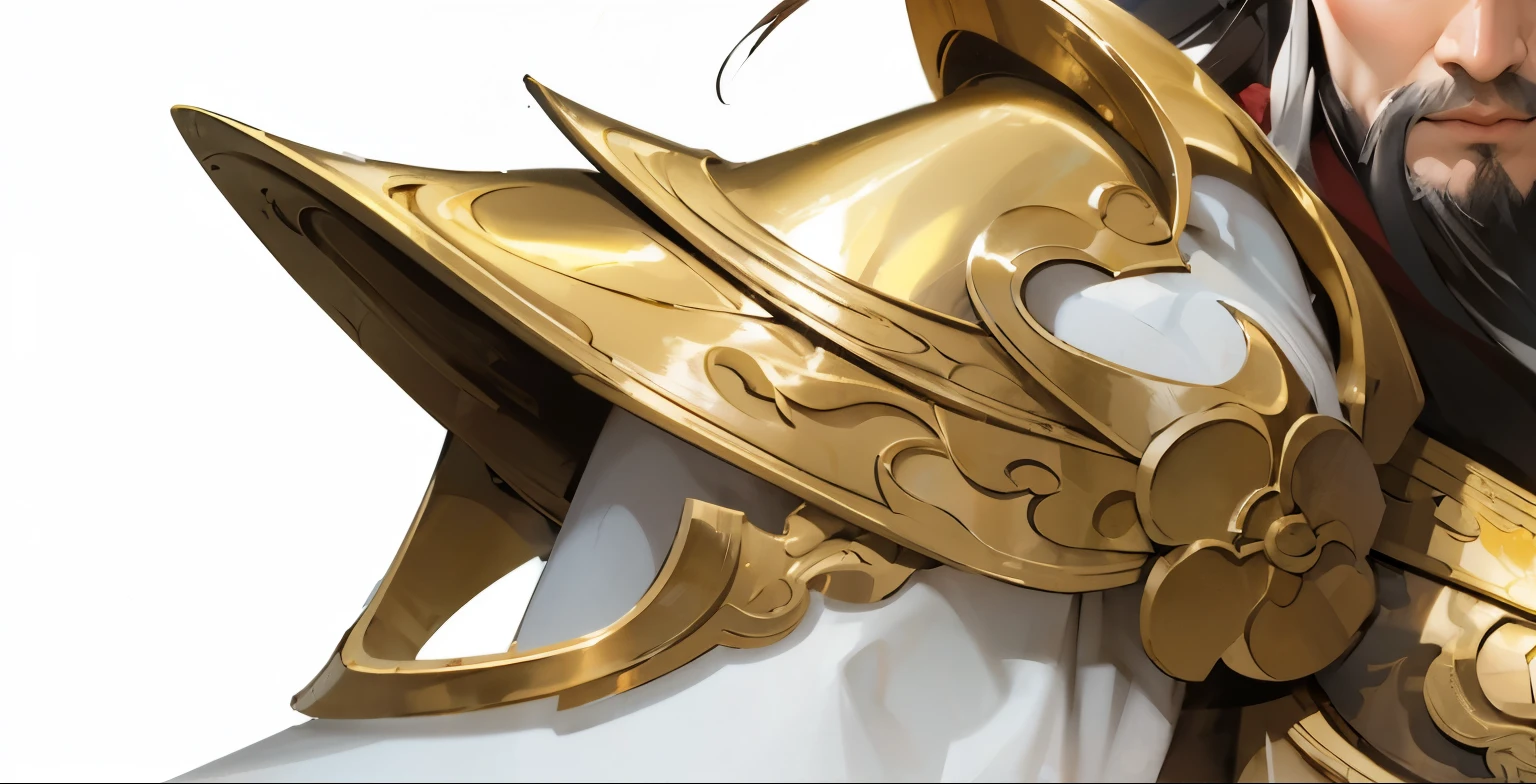 high quality, Meticulous portrayal,Clear structure,armor,Metal,robe,Red streamer,silk,robe,Chinese style,Refined refinement,Clearly portrayed,Skirt,Cloth Pleats,Wrinkles