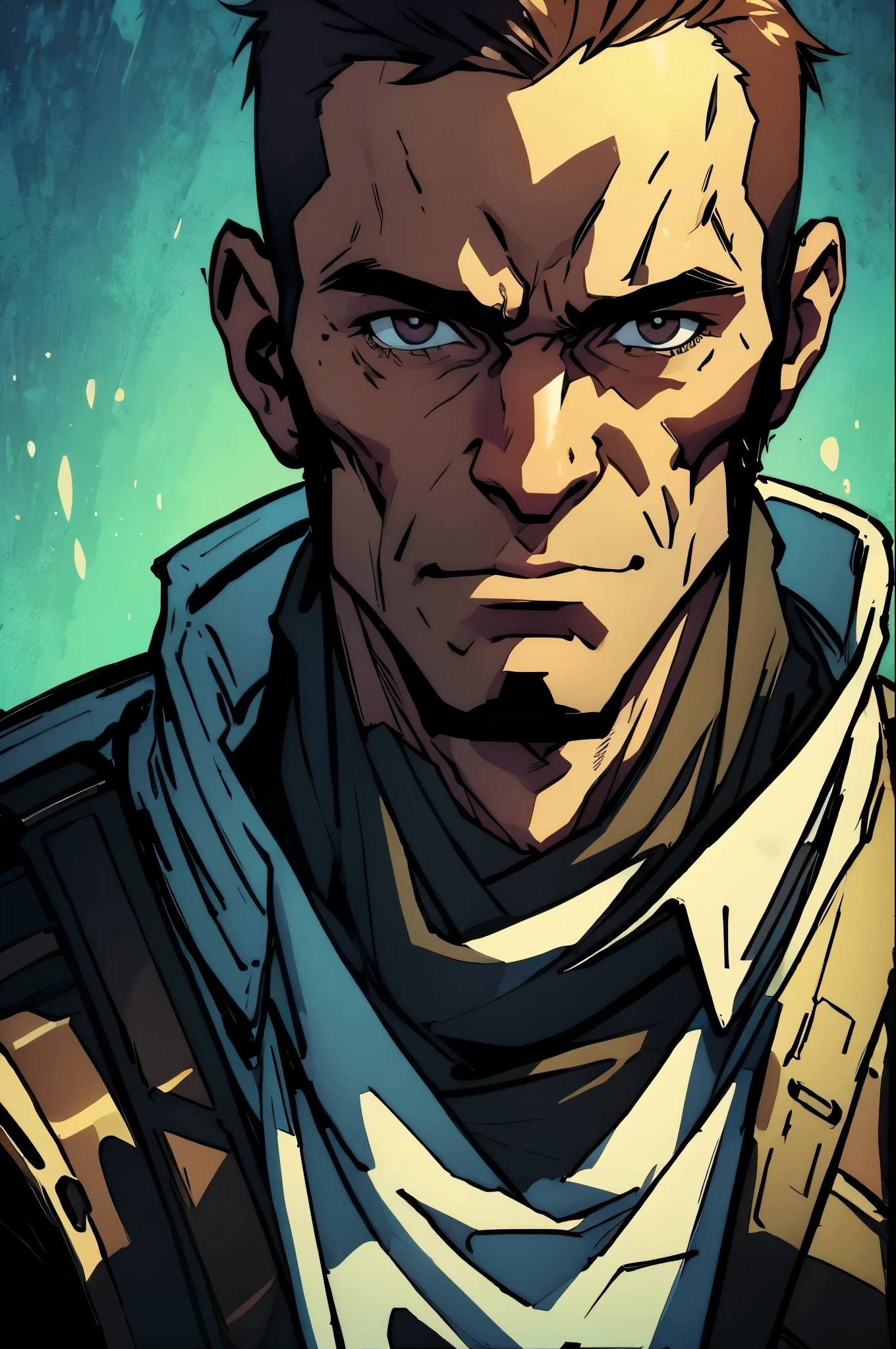 1man,portrait,mercenaries,real