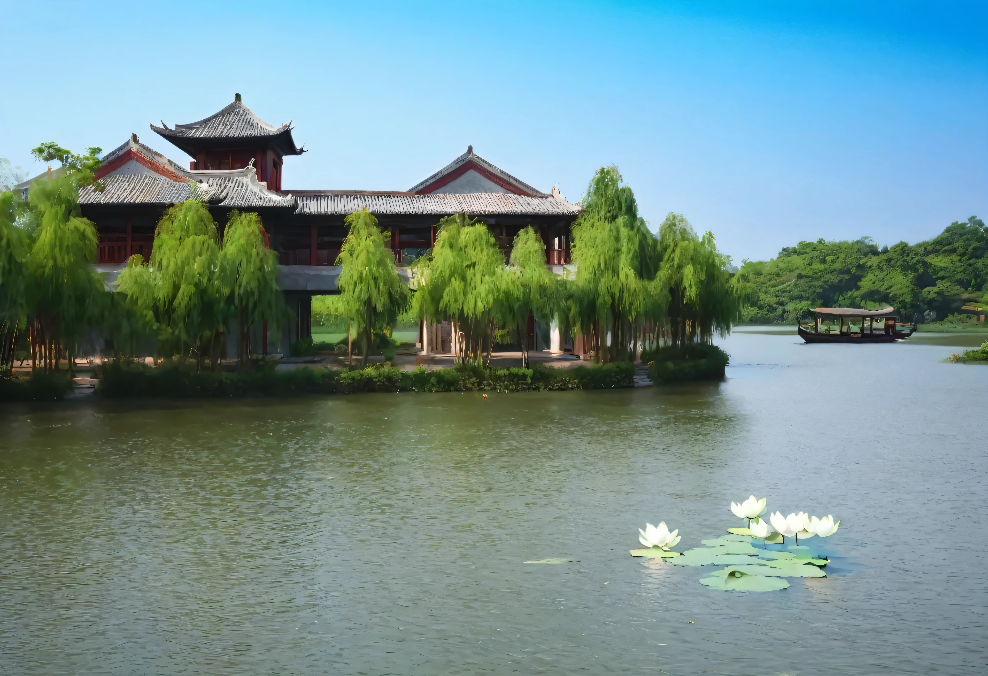 Blue sky and white clouds,LotusLotus Leaf,Lotus is bright,RAW,Ultra-high-definition picture quality,Perfect color matching,Blue sky and white clouds,Lotus,Lotus Leaf,LotusLotus,Lotus blooms