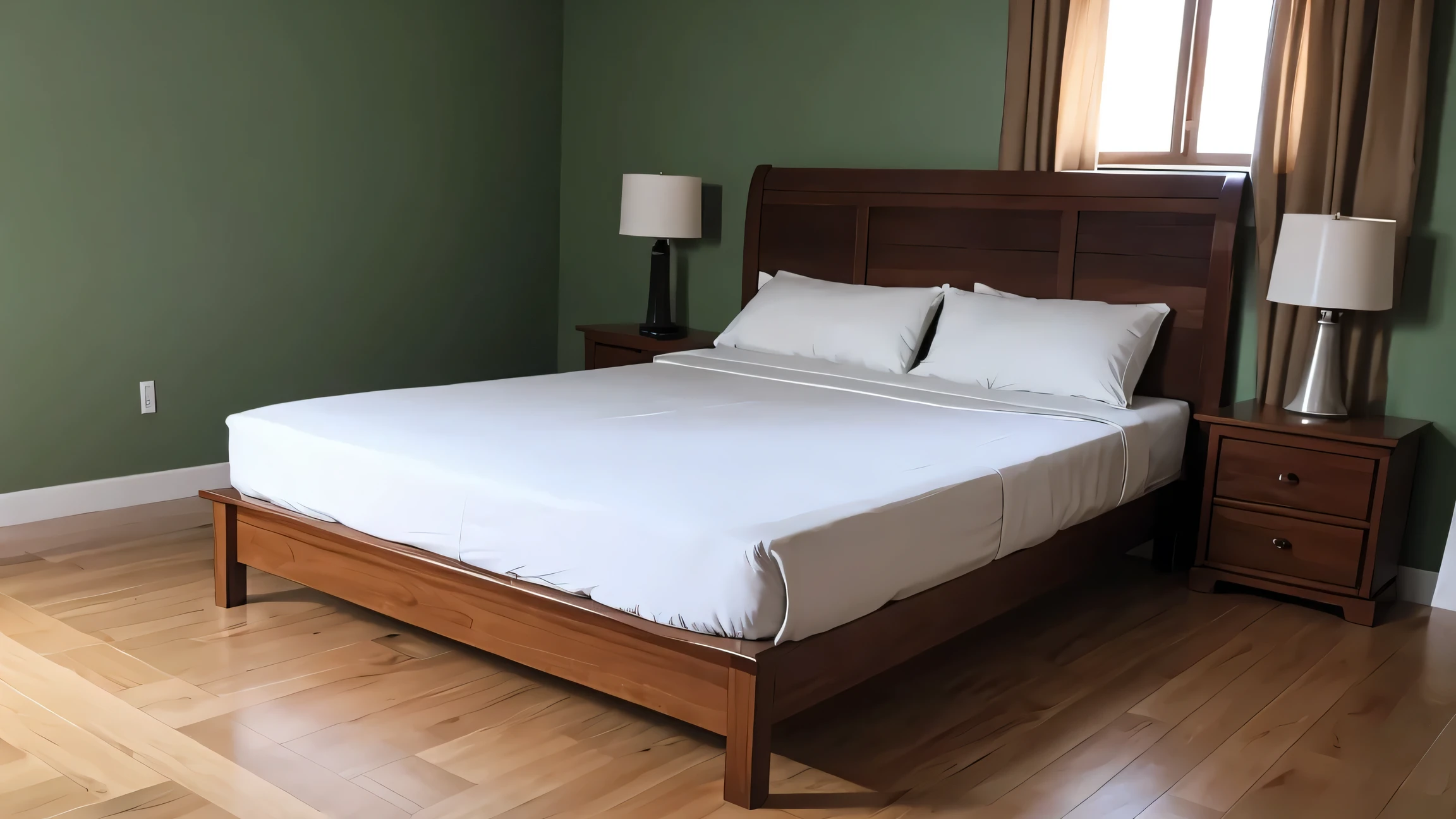 Large bed