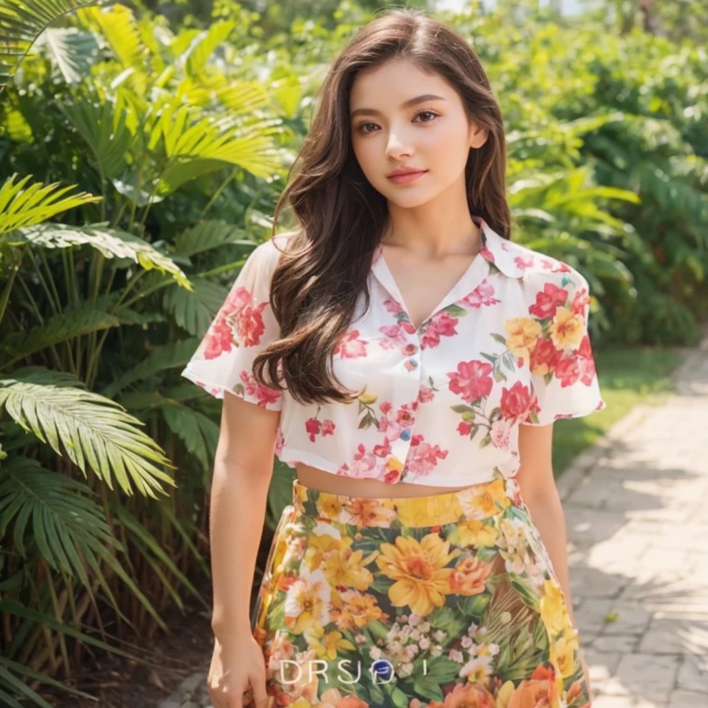Beautiful and charming women in fashion trends, full body: 1.6, holding flowers, Random hairstyle, Sitting under a parasol, At the seaside, Random colored tight dress, The wind blows my hair., blue sky and white clouds, Delicate sexy collarbone, Chest cover, The goose egg face is charming., Double eyelids, The wise eyes of a peach blossom, pink lips, The nose is slightly turned up., bare shoulders, focused face, face close up, ultra high definition, Awesome details, Ultra-thin transparency, Fresh and good, see through, pink
