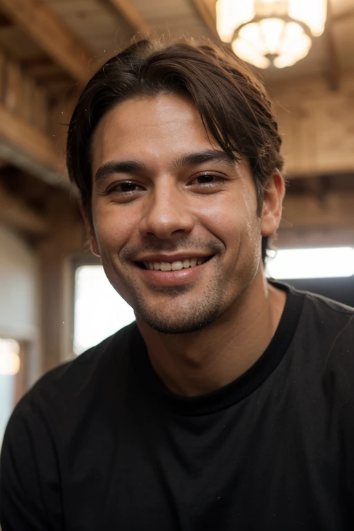 Homem ????? sorrindo