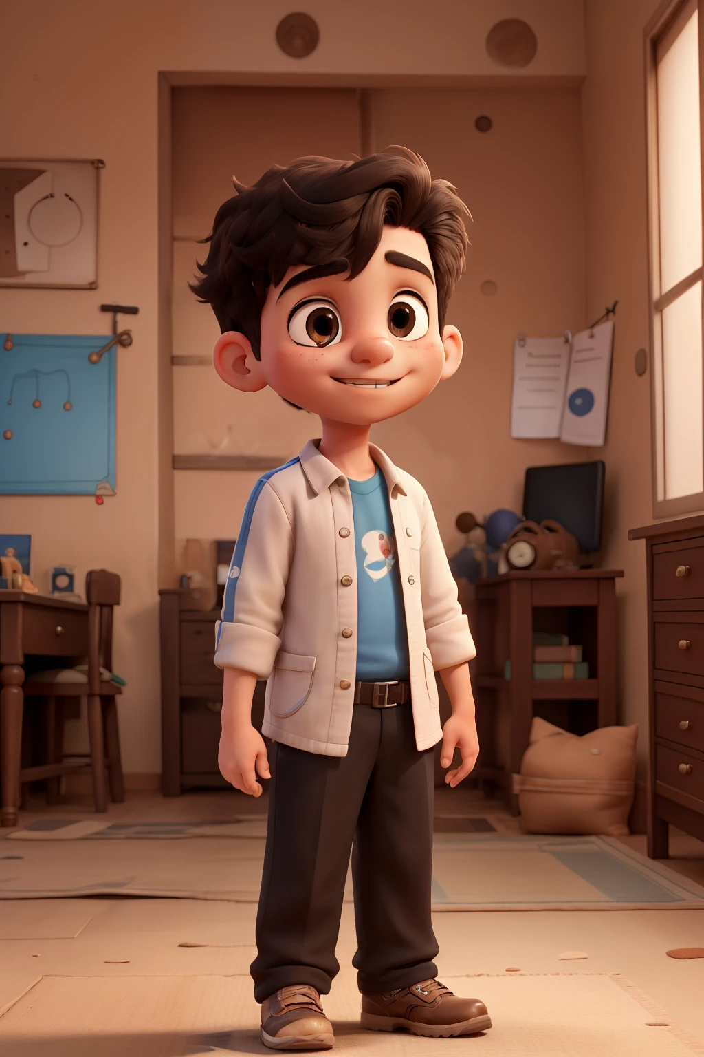 أحمد، وهو A -year-childalways curious and discovering. He had an indomitable adventurous spirit and always took a keen interest in everything around him. A seven-year-old , h alwayriousd discovering