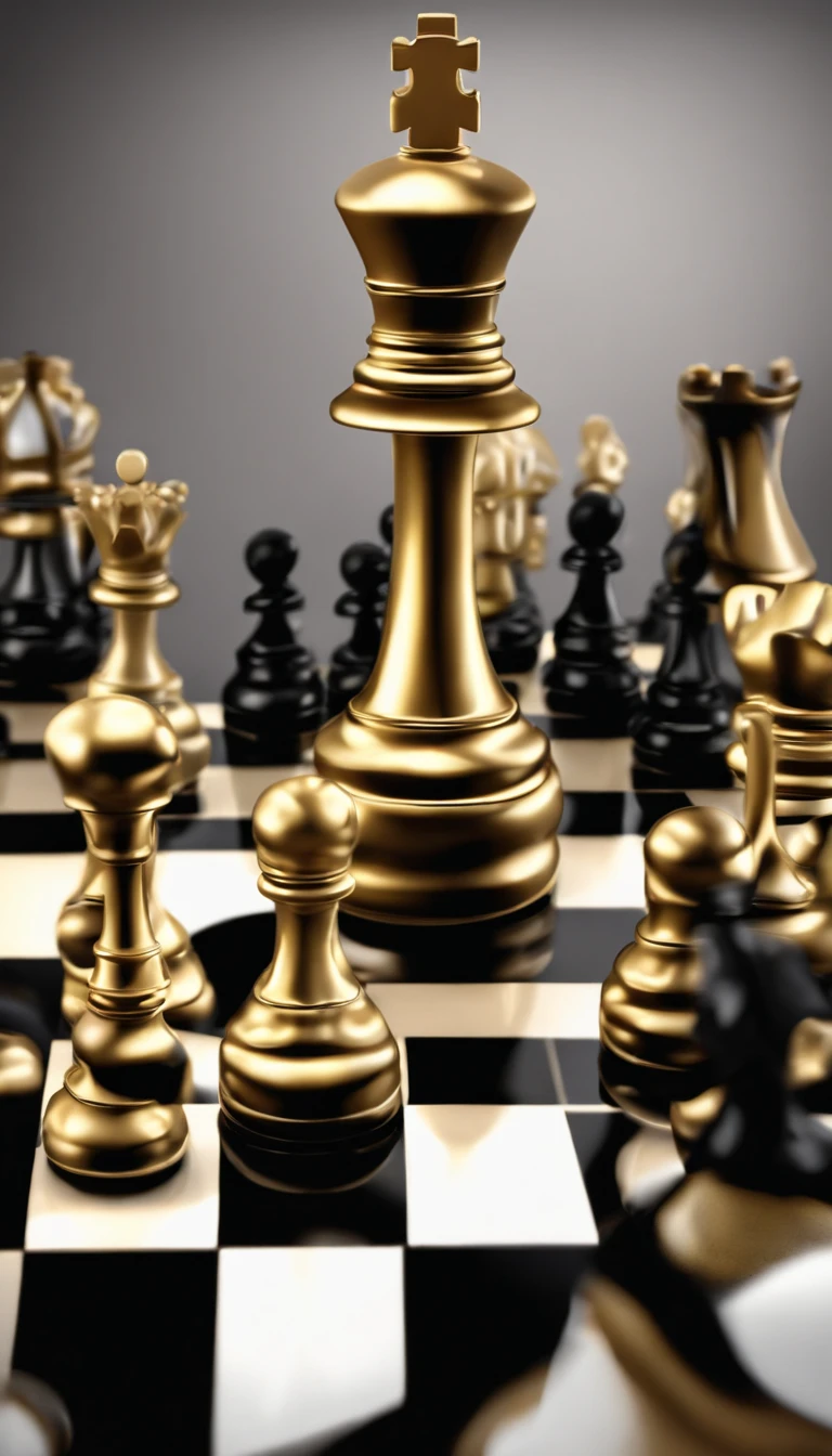 chessboard pawn becoming king