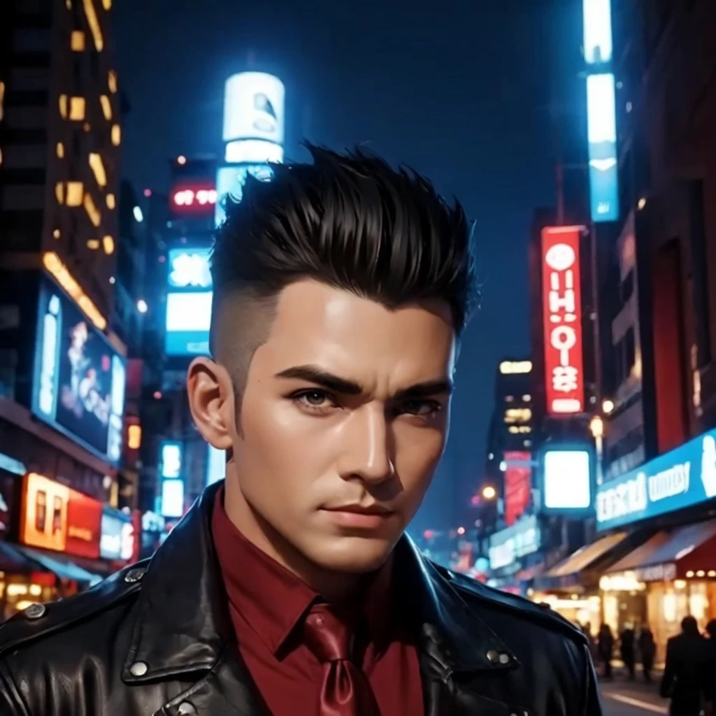 (วอลล์เปเปอร์ CG unity 8k ที่very detailed),(Masterpiece), (best quality), (very detailed), (best illustrations),(best shadow), cowboy shoot, (sharp eyeliner, eyelid, Detailed eyes:1.1), (city background:1.2), ,Take a break , Version 3 (Girls' frontline), , 3D,8k,