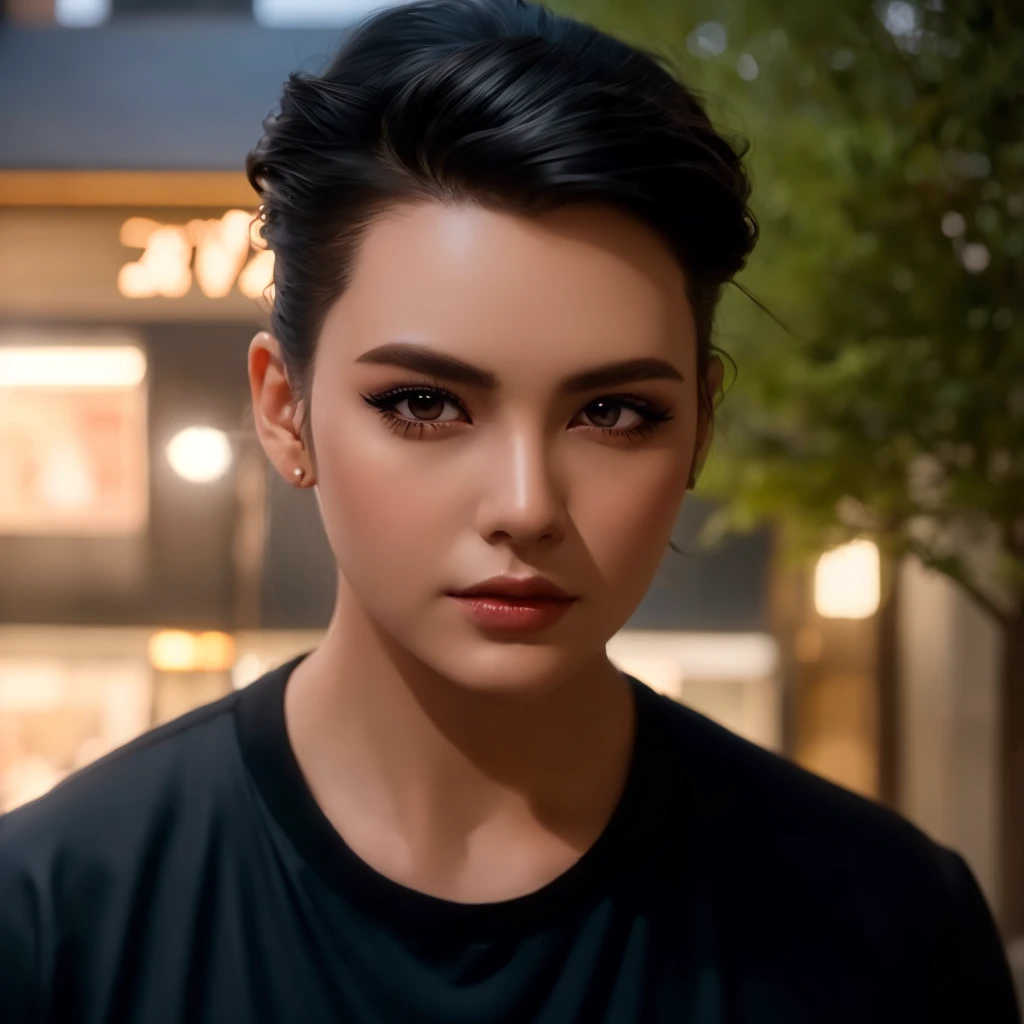 (วอลล์เปเปอร์ CG unity 8k ที่very detailed),(Masterpiece), (best quality), (very detailed), (best illustrations),(best shadow), cowboy shoot, (sharp eyeliner, eyelid, Detailed eyes:1.1), (city background:1.2), ,Take a break , Version 3 (Girls' frontline), , 3D,8k,