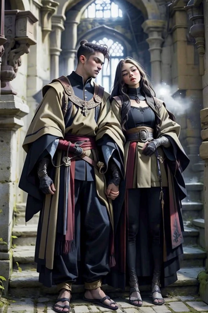 Hebreu pobre, beijando a princesa rica os dois adolescentes estilo idade medieval