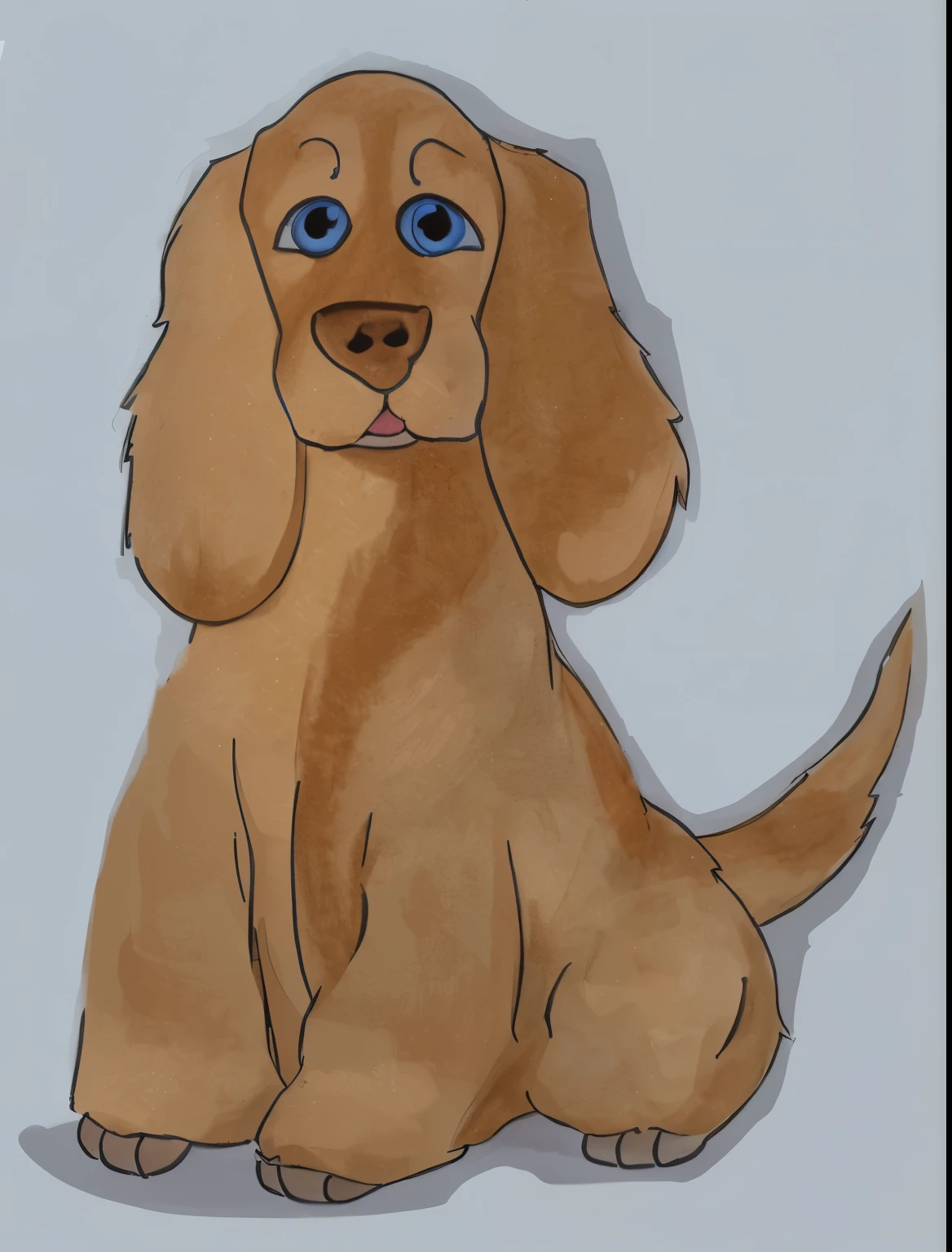 there is a drawing of a cachorro wearing a scarf, fluffy cachorro t - shirt design, cachorro design, em estilo cartoon, a cute cachorro, cute cachorro, cachorro. pintura digital, anthropomorphic cachorro anthropomorphic cachorro, cachorro detailed, anime cachorro, illustration of a cachorro, kawaii cachorro, fofo de desenho animado