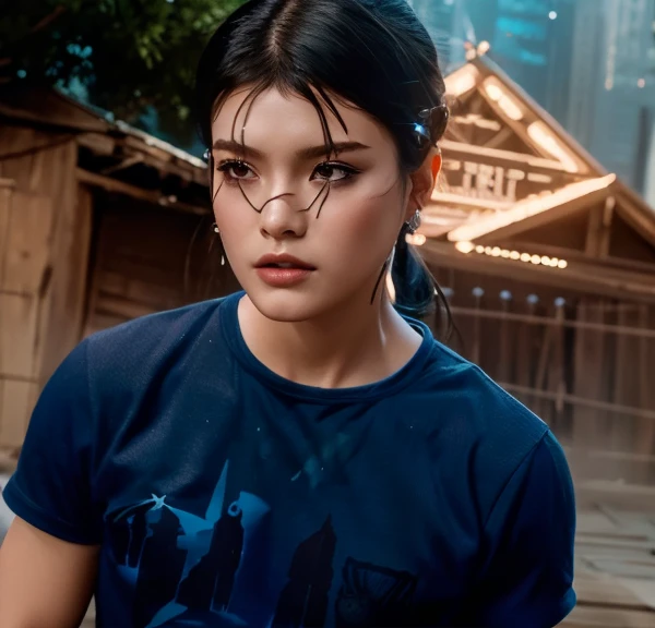 (วอลล์เปเปอร์ CG unity 8k ที่very detailed),(Masterpiece), (best quality), (very detailed), (best illustrations),(best shadow), cowboy shoot, (sharp eyeliner, eyelid, Detailed eyes:1.1), (city background:1.2), ,Take a break , Version 3 (Girls' frontline), , 3D,8k,