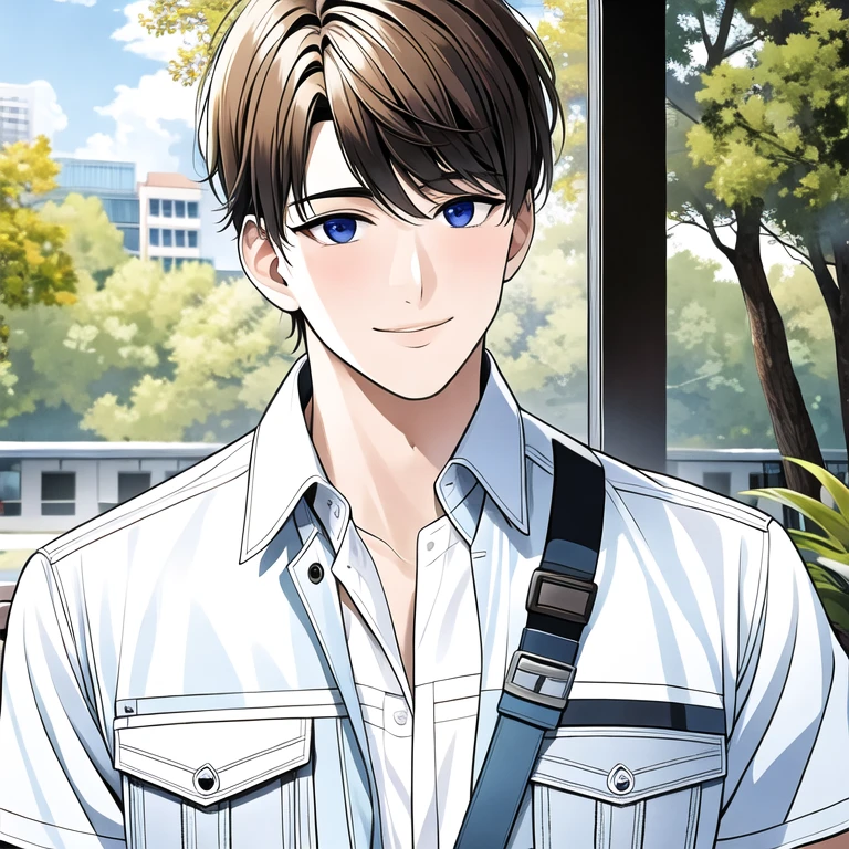 (masterpiece, best quality:1.2), 1boy, solo