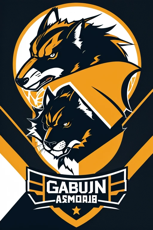 Make a logo for an e-sports team with the gabiru animal