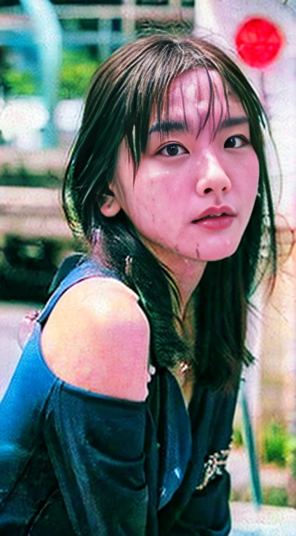 (masterpiece, 16k,8k,4K ,Very detailed:1.1),(Beautiful Face:1.1),(One Girl:1.1),Age 25,Japanese Girls,(Jewelry Lifting:1.3),(urination:1.4),(Embarrassing:1.2), Open your mouth,I opened my eyes,Medium Shot,Moaning,(traces of saliva), Eyes Wide Open, (Frowning),(Crazy Eyes) ,Heavily wet,(Wet thighs),(Open leg pose),C cup breasts,(cum running down her legs),Black Hair,Squirting on your own, Wet clothes, The face of a talented person,I can't hold my Squirting, doggy pose, Her body can't hold my Squirting, Squirting in the middle of town,stand up, Hyper cum desperate face,Embarrassing face,Painful face, Covered in semen, cum on longtan,cum on face, vagina and anus,cum shot,Tied up with rope,ahegao,Suck your own breasts,drinking semen,cum shot in mouth,Pink nipples,Squeezing a penis between her buttocks,double Penetration sex