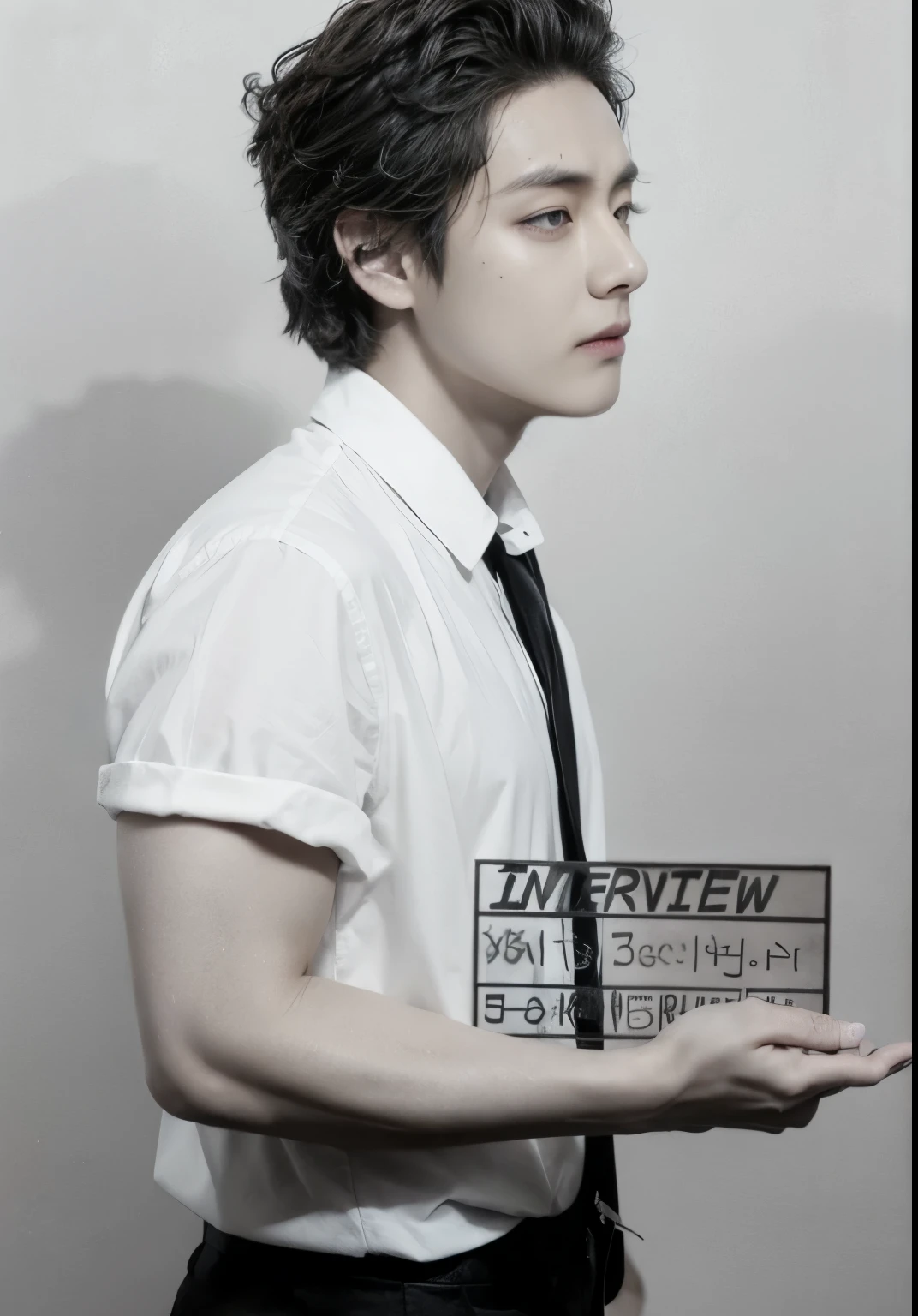 taehyung from bts face, fotorrealista, ultrahd, 8K