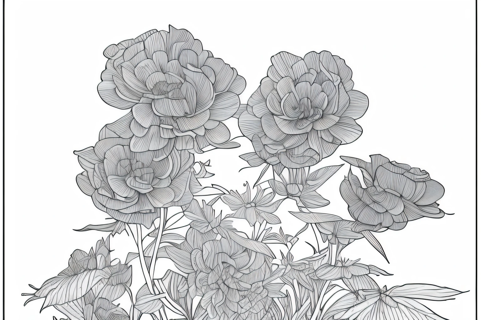 Alchemilla mollis, fairy tale, Fairytale, Mystery, Monochrome