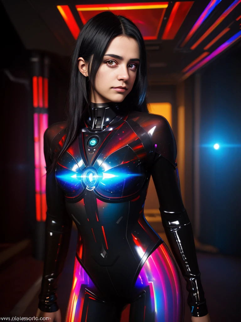 chong , Glowing hologram Cortana, (hologram:1.4), (glitch:1.4), glowing, reimagined in a cyberpunk universe, cinematic scene, detailed background, piercing eyes, masterpiece, best quality, high quality, intricate, ultra detailed, highres, absurdres, 16k resolution dragon