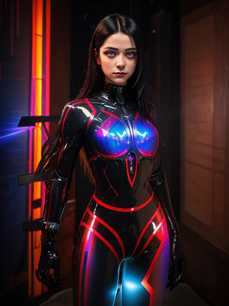 chong , Glowing hologram Cortana, (hologram:1.4), (glitch:1.4), glowing, reimagined in a cyberpunk universe, cinematic scene, detailed background, piercing eyes, masterpiece, best quality, high quality, intricate, ultra detailed, highres, absurdres, 16k resolution dragon