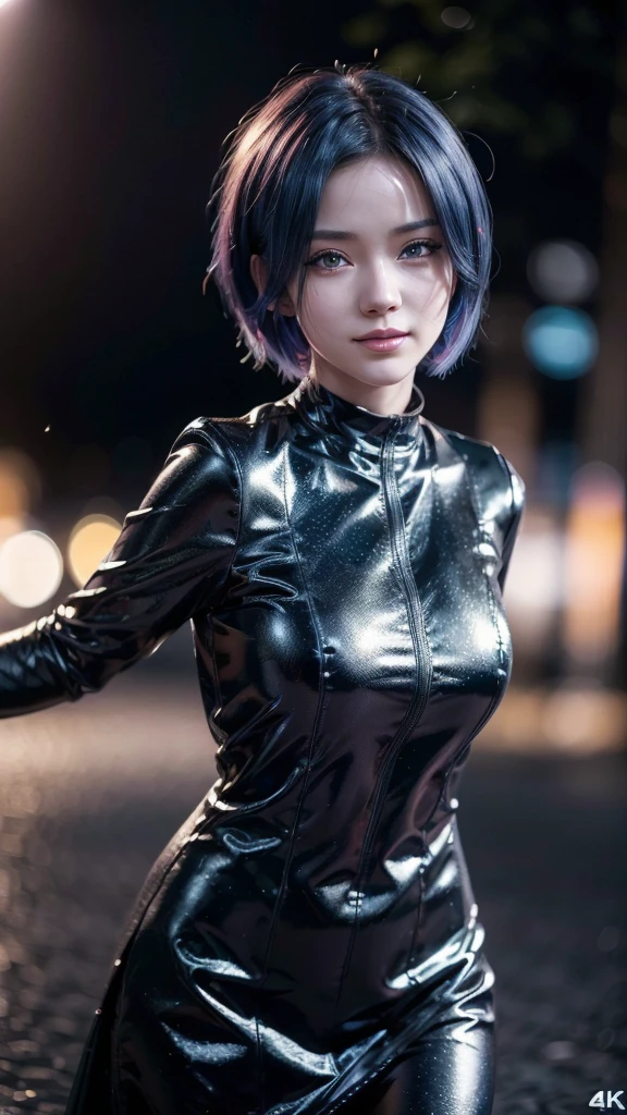 { 1 Girl, ( Lots of cum:1.4), (Side view), (High angle) }, break, { City Street, night }, break, { (masterpiece:1.6), (highest quality:1.8), (Photorealistic:1.8), (8k resolution:1.6) }, { Shallow depth of field, (neon side lighting:1.3) }, break, { Beautiful 24 years old, ((Sparkling blue eyes)), (smile:1.4),(Open your mouth, Sticking out tongue:1.4), (Glowing Skin:1.6), (Slender body:1.3), Huge breasts, (Shiny Neon Hair:1.6), (Short Hair:1.3), (Perky nipples:1.3) }, break, { ((Translucent skin-tight clothing)), (See-through:1.6) pantyhose, ((pubic hair:0)), Off the shoulder }