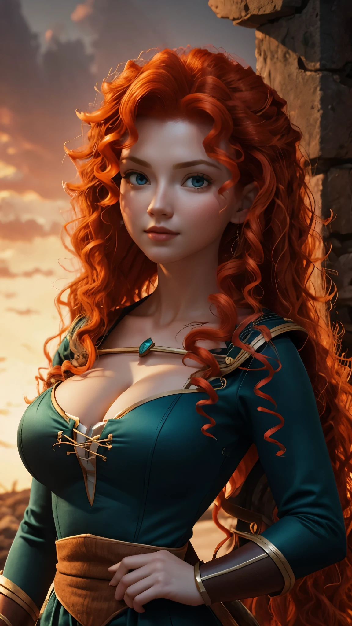 Merida super hot. Busty