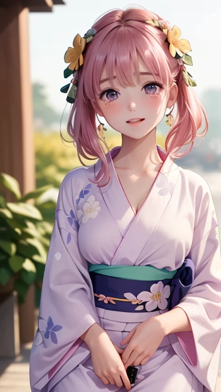 (masterpiece, highest quality:1.4), Beautiful Face, 8k, 85mm, Absurd, (Floral Yukata:1.4), Face close-up, violet, Gardenia, Delicate girl, alone, night, View your audience, Upper Body, Film Grain, chromatic aberration, Sharp focus, Face Light, Professional Lighting, Sophisticated, (smile:0.4), (Simple Background, Bokeh Background:1.2), detailed aspects,(((Show me your nipples:0.57))),((Very young and small:1.2),(Pink hair with flowers:1),((Show me the vagina:1.5)),(Semen flowing from the vagina),(A remote controlled pink vibrator is inserted into her vagina),(Flowing Tears),(squint),(Mini skirt kimono)、((Open your feet wide))、
