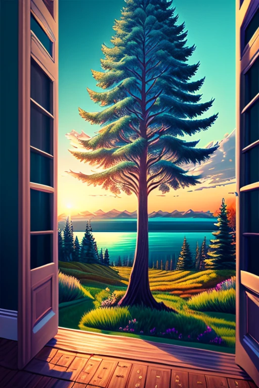 Pretty earth, we love you! Mother Earth, our beautiful home! Aqua, pretty skies, lovely trees, sunset, beautiful breathtaking photography, a sight to behold