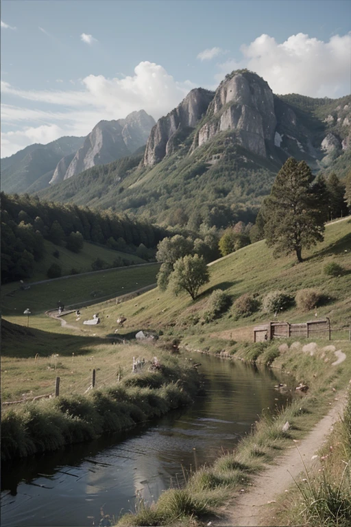 Paysage peinture 