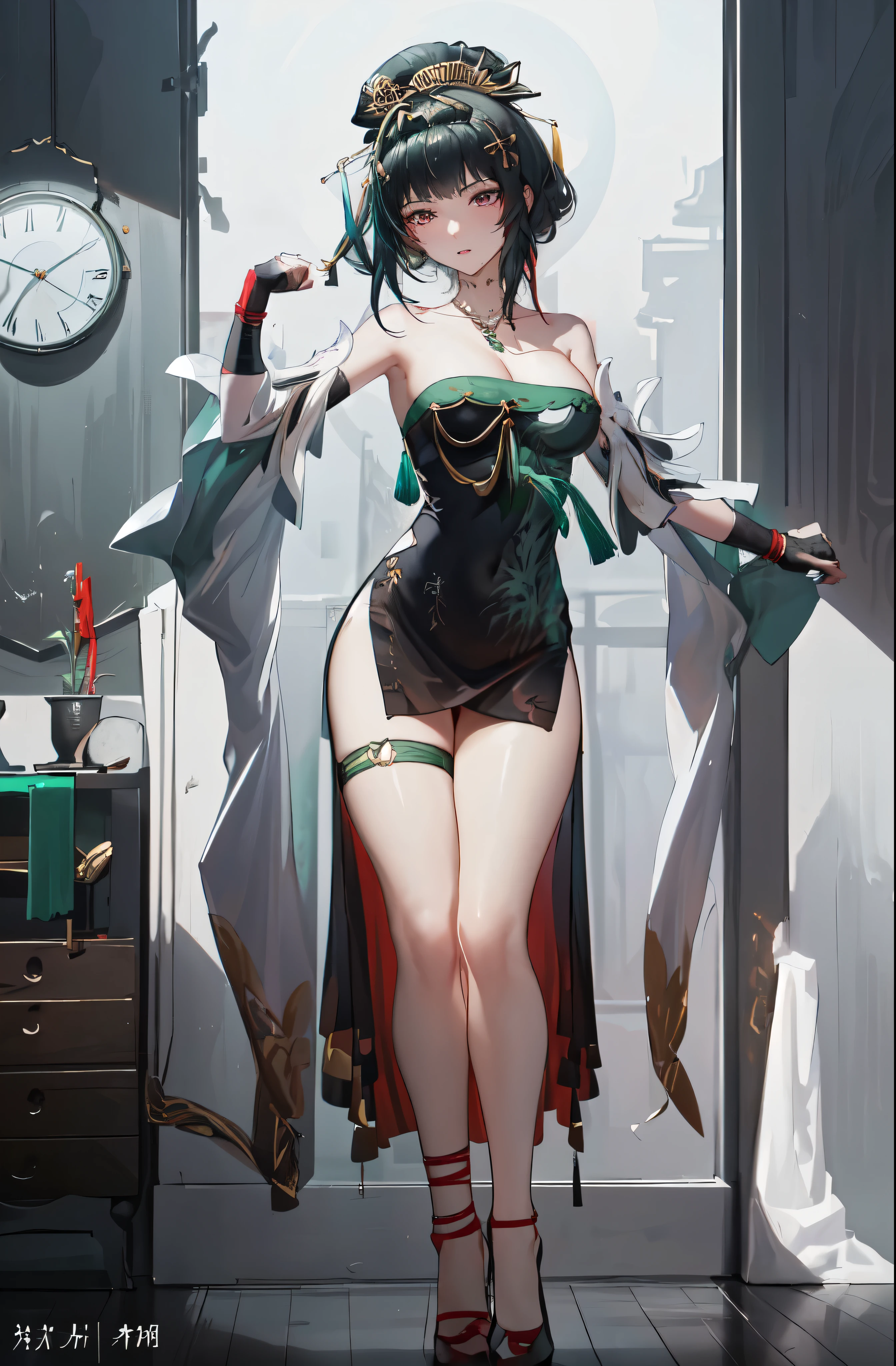 masterpiece, china dress, highres, Super detailed, very detailed, highest quality, best quality, super detailed, standing, (large breasts), mature female, hanying, Full body drawing, (masterpiece), (best quality), (hyperdetail), (illustration), ((extremely delicate and beautiful)), (detailed light), (prefect's body), full body drawing, Hanying, HanYing, sexy, sexy belly, sexy belly line, sexy belly button, {{{{{skin dentation, hit in the stomach, belly punch, belly punching, Belly punch, Belly Punch, Belly punching, Belly Punching, punching, hand on another's stomach, fist, fist on another's stomach, punching on another's stomach}}}}}, clenched hand