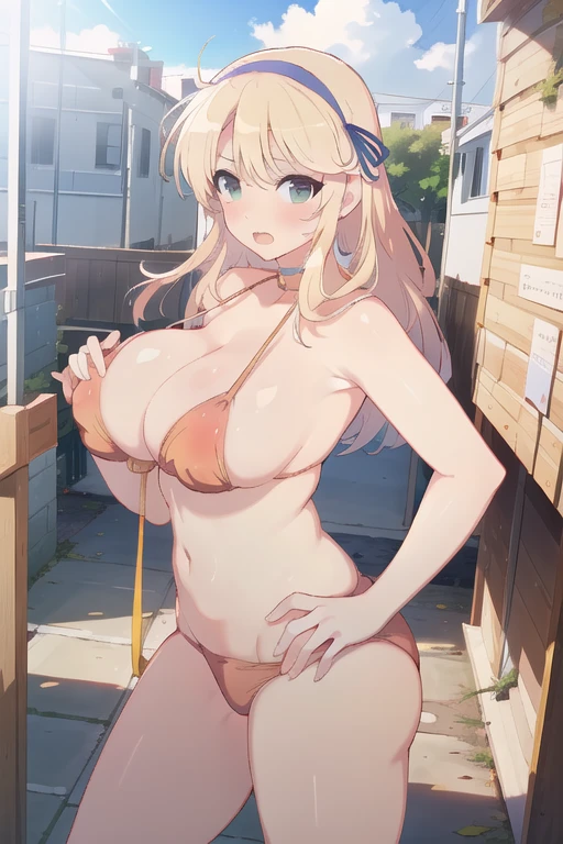 Senran kagura Katsuragi big tit busty ((mejor calidad, 8K, obra maestra: 1.3)), cuerpo completo,