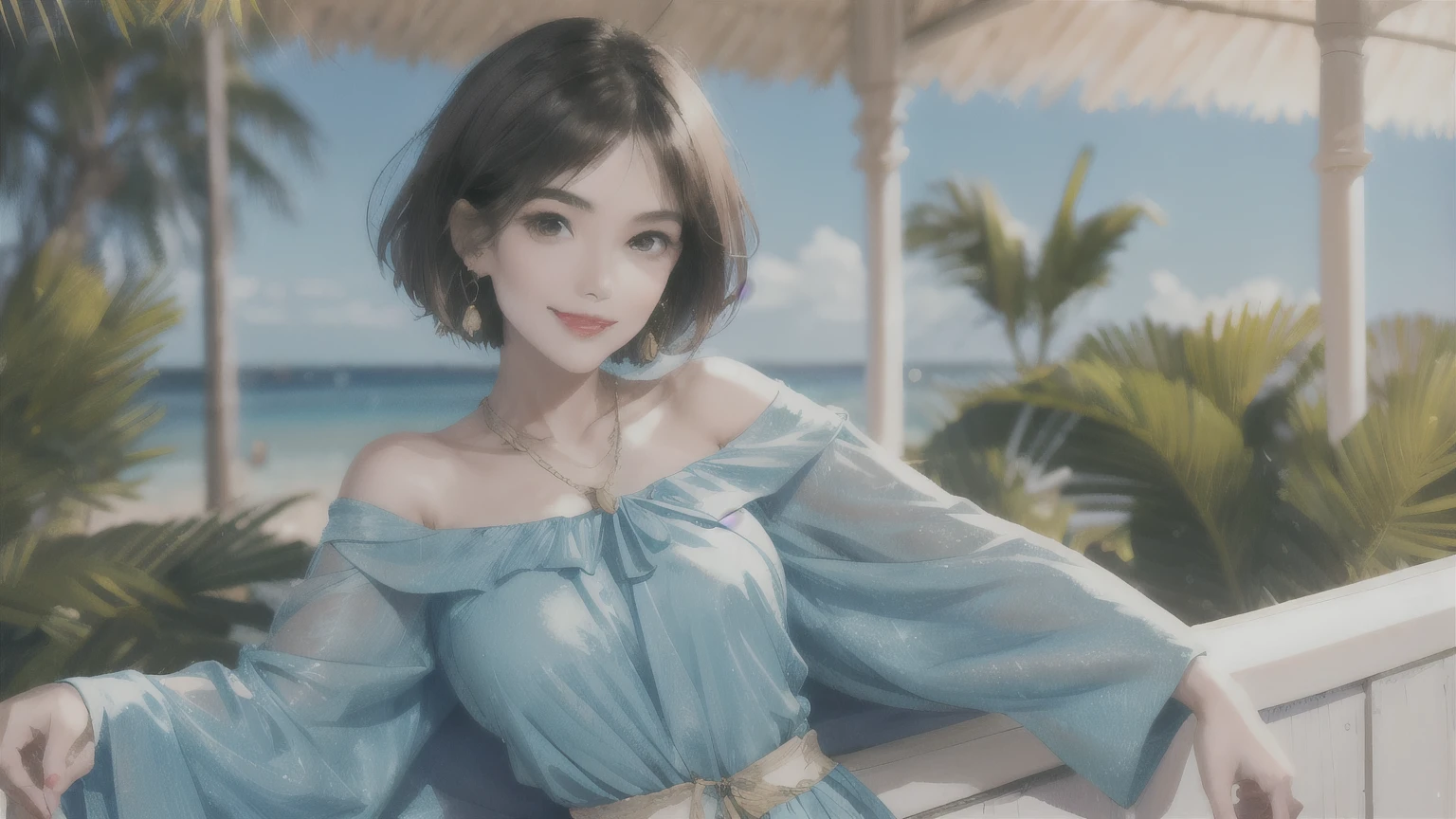 masterpiece,best quality,high resolution,8K,Realistic face,Realistic skin texture,magnified textures, 1 girl,Japanese girl, 19 years old,japanese,detailed eyes,blunt bangs,brown hair,Joyful glow,doubled lid eyes,small nose、sparkling eyes、natural make