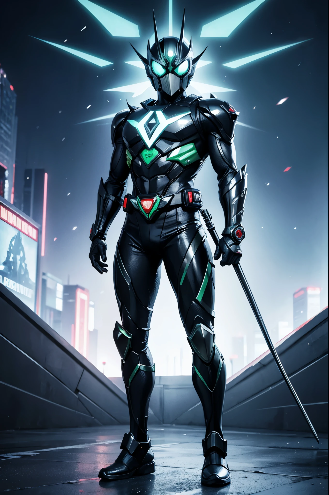 full body kamen rider zeus motif