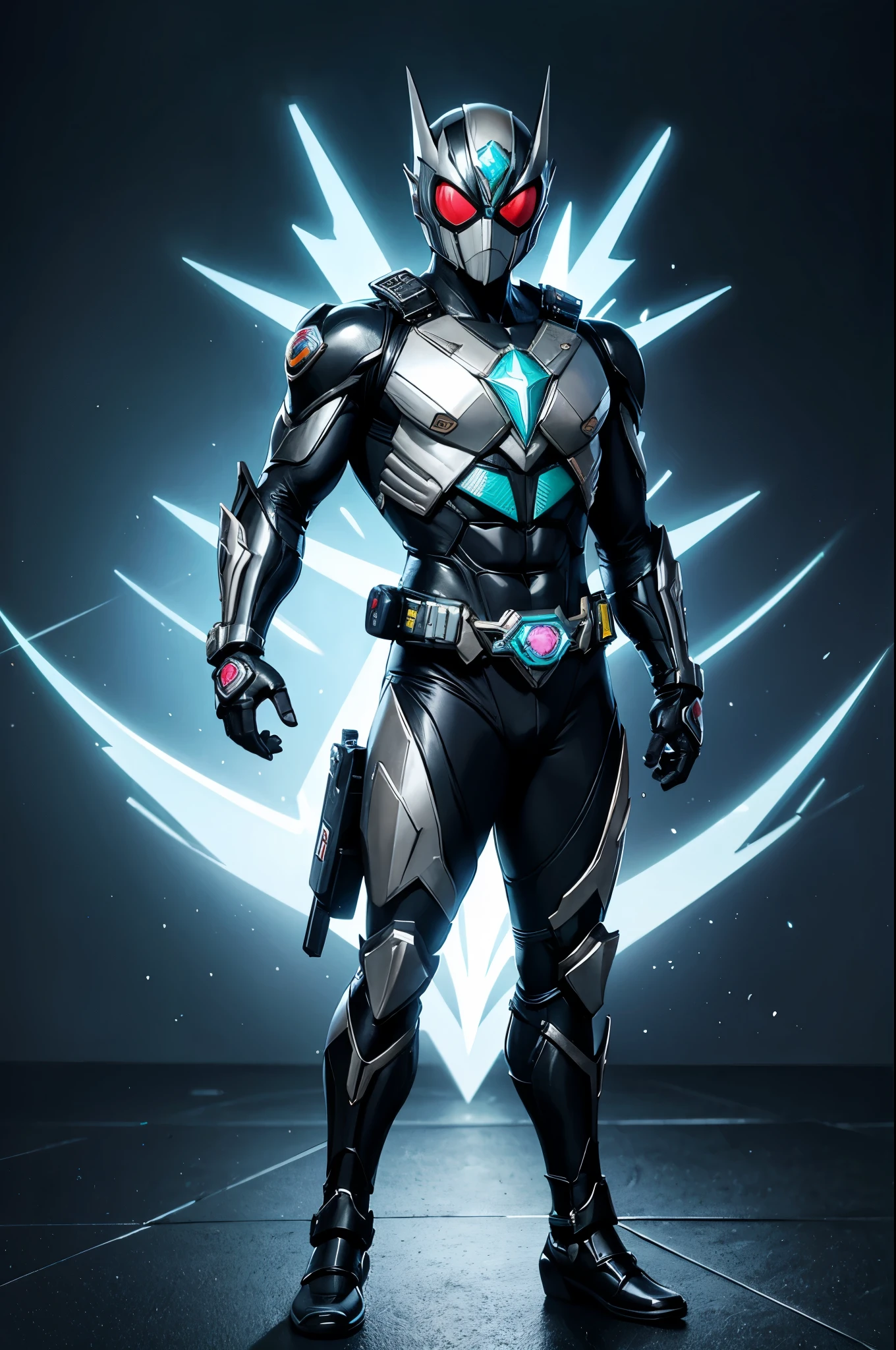 full body kamen rider zeus motif
