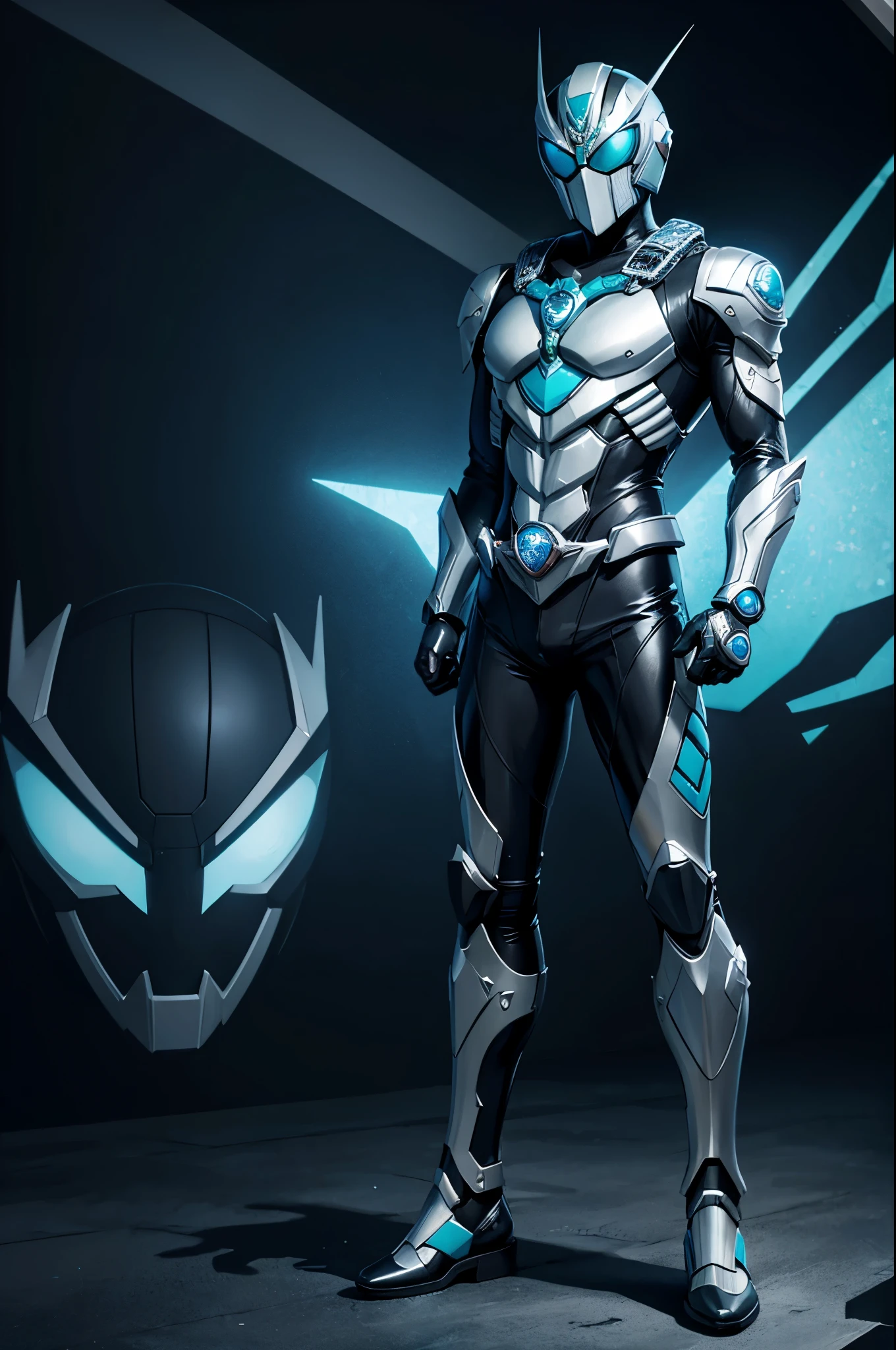 full body kamen rider poseidon motif