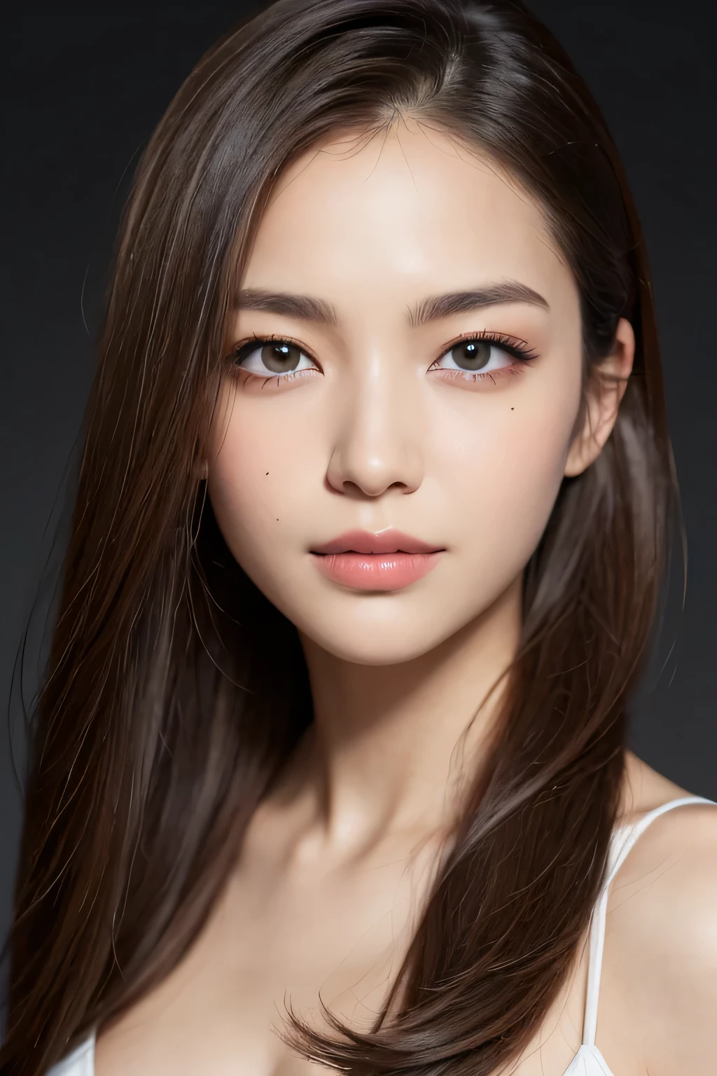 Body Portrait, 8k, Big and beautiful eyes, Transparent double eyelids, Dindal effect, masterpiece, 最high quality, high quality, High resolution, High resolution photos, (Natural skin texture, Fine skin, Hyperrealism, Ultra Sharpness), Skin with attention to detail, (Very fine, Fine skin, Intricate details, Beautiful Face, (Realistic Face), Realistic eyes, Beautiful and detailed eyes, Realistic Skin, Beautiful Skin, Surreal , High resolution, Golden Ratio, Smiling Eyes, Mole&#39;s Mouth, Daytime beach photo, under the sun, Body Portrait, G-Cup, Big Breasts, Huge breasts, Big Breasts, glamorous, Oily skin, Shiny skin, Sexy Bikini, Full Body Shot: 1.5, Cleavage, Hot body, Wet, Looking into the camera, Deluxe