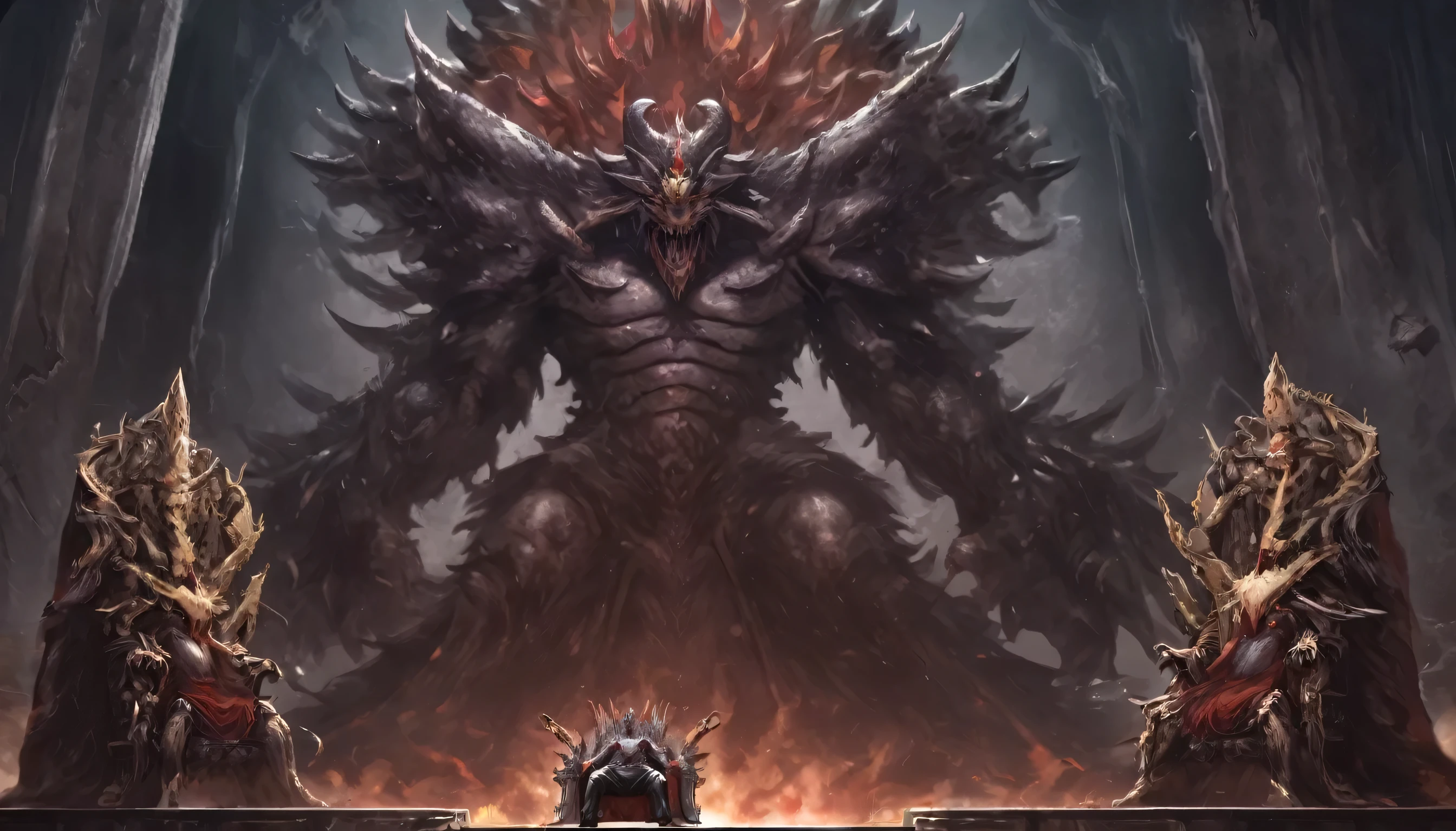 Final Boss、Monster on the throne