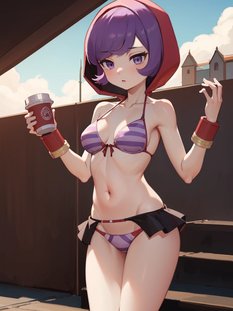 Twilight Sparkle, violet eyes, adult body, Average Breasts, naked ass, naked body, (Masterpiece, Best Quality, High Resolution),1girl, pretty eyes, hairstyle bun, black glasses, tmasterpiece, higly detailed, Female genitals, Coast, Industrial, Anchoring the vessel near the shore, Rusty Ship on the Shore, Huge Ship, stranded, Rust