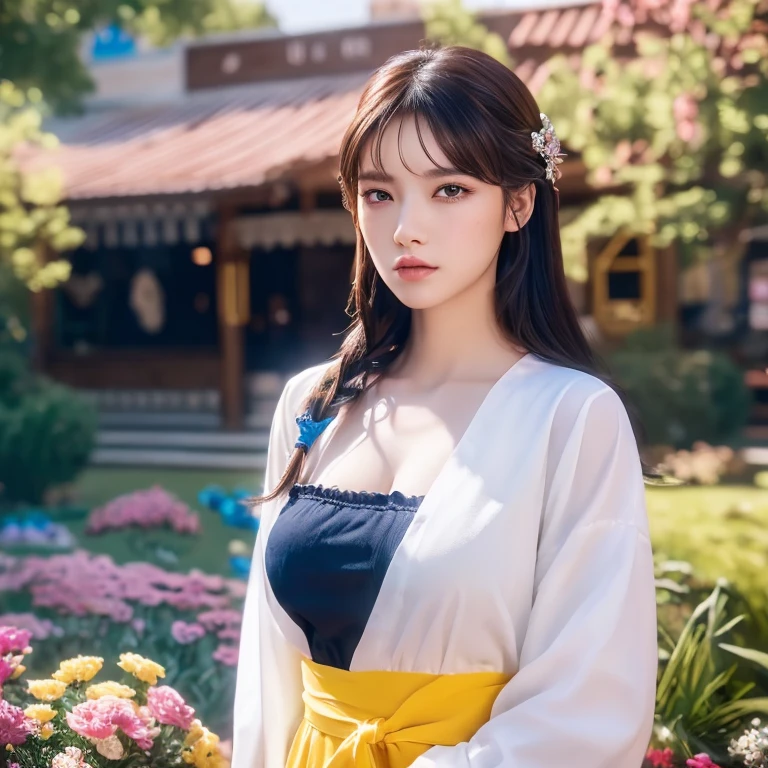 (วอลล์เปเปอร์ CG unity 8k ที่very detailed),(Masterpiece), (best quality), (very detailed), (best illustrations),(best shadow), cowboy shoot, (sharp eyeliner, eyelid, Detailed eyes:1.1), (city background:1.2), ,Take a break , Version 3 (Girls&#39; frontline), , 3D,8k,