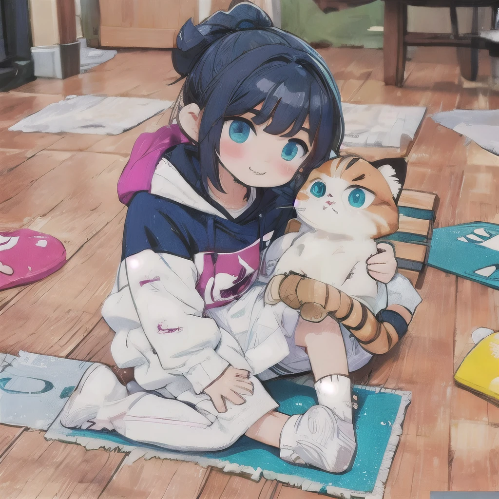 Girl with cat/Girl with cat/Girls and cats