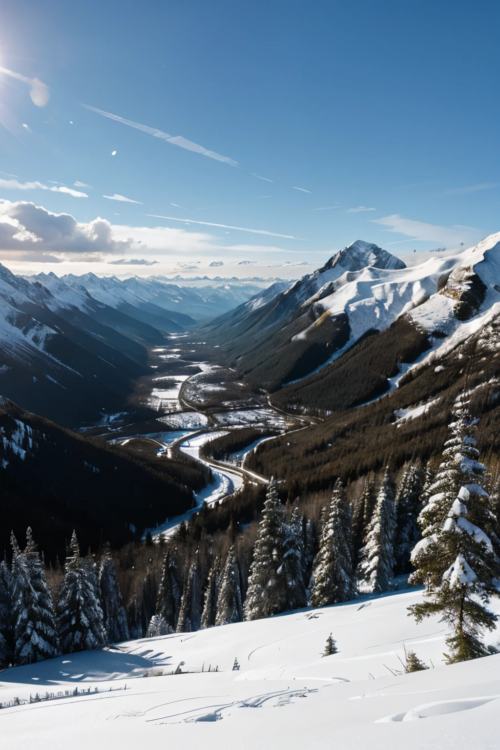 Mountain scenery