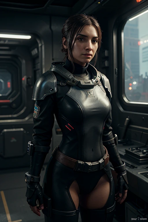 Concept art of a character for a steampack game, which will take place in 2341 New York