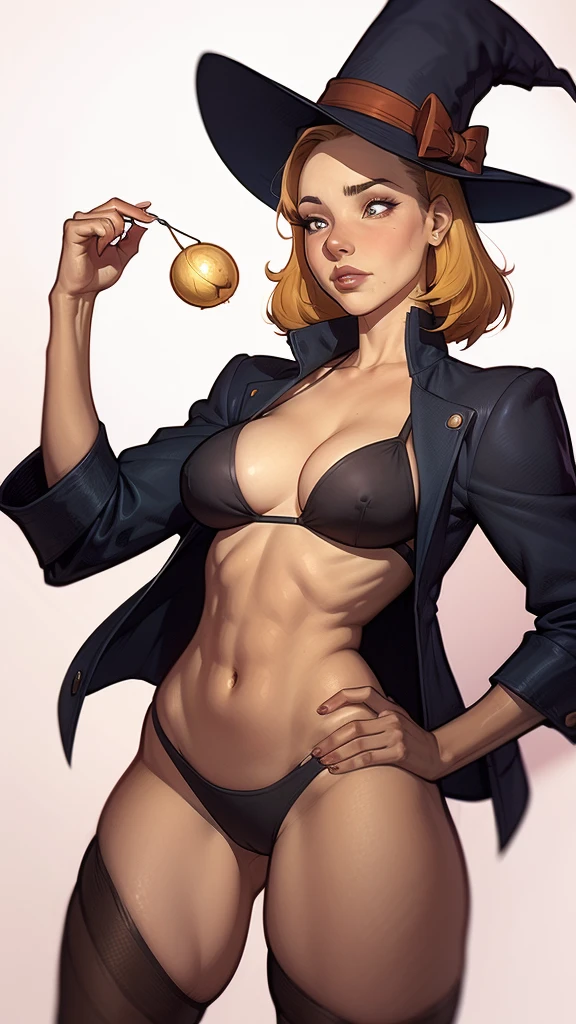 A closeup of a woman in a black swimsuit posing for a photo, krenz cushart e digite germe, fofosexyrobutts, digite germe e ilya kuvshinov, ilya kuvshinov e digite germe, digit germ Greg Rutkowski _ Greg, Adam Hughes, Otto Schmidt, por Oliver Sin, Chris Moore. digite germethere is a woman in a top hat and jacket segurando uma varinha, Abigail Larson, female magician, commission for high resolution, Britney Lee, glamor anime witch casting magic, beautiful magical stella maeve, segurando uma varinha, estilo artgerm, beautiful magical stella maeve, desenhado no estilo de artgerm, no estilo de artgerm, CO Commission