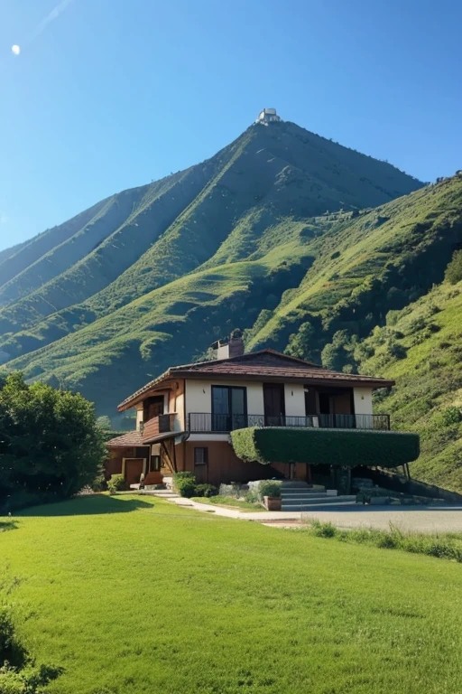 The house itself is halfway up the mountain.,There aren't even any neighbors around