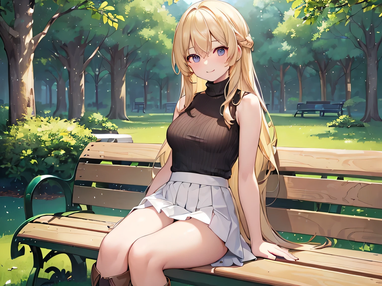 Please make the skirt line neater.、