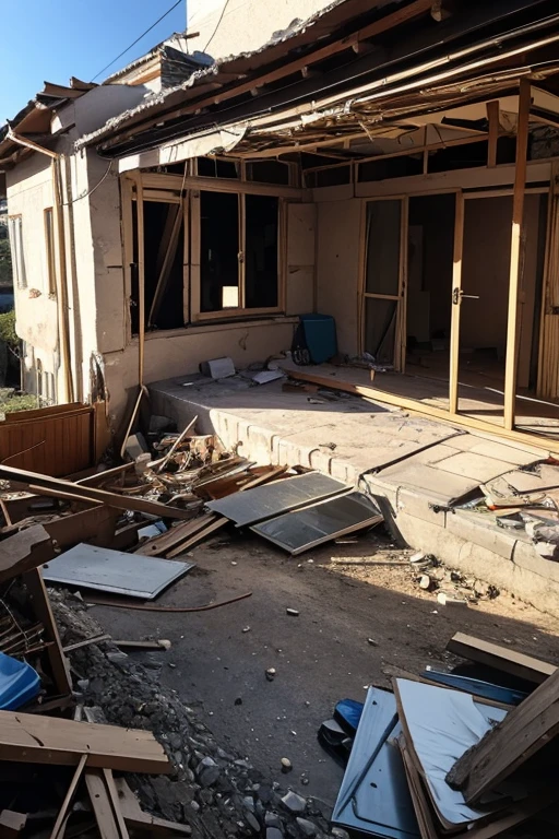 The house does not need to be reinforced，Right next door, this house needs to be rebuilt