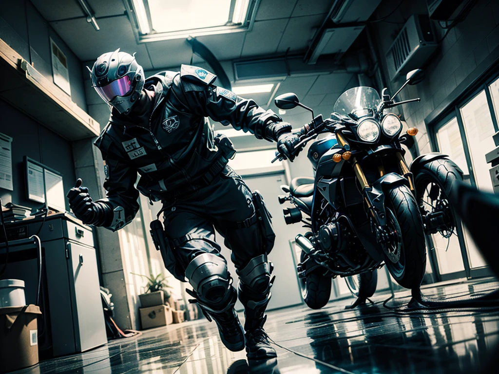 matrix epic deep path Masterpiece Urban bike_nickel mounted suit for motorcycle_clothing ideal sunlightMeticulously intricate light volumetric luminescence lightning contrast ultra_alto_Ultra Pro-Photorealistic Resolution_alto_qualidade ultra_sharpness precise focus maximum perfection reflection graduated reflection extreme enhanced Octane-rendered opengl-shaders glsl-shader UHD XT3K 32K 16K 8K DSLR HDR UnrealEngine5 romm rgb pbr ombre analogique color-coded shading 3DCG fxaa global illumination cgi vfx sfx fkaa txaa rtx ssao post- cell shading post-production processing enhanced tone mapping Divine feminine synthetic Armored Suit GSDF clear glass bubble helmet "full-body prosthesis" sundrop golden mercury cyber backlight "Metal pesado" Devastating War Floraison Will-o'-the-wisp Battle Cyberpunk Goddess "Selena Gomez" stunning walk Cosplay decorated Riders Cowgirl Flag of Canada Fantasy Jukebox vivid yellow Symmetrical Athletic kilimandjaro Hairstyle Dreads bangs extatique Clean tanned skin sensual Effects Cheekbones Embarrassed redderer eye-liner saphirs saturate ultra_lindo_eyes dark black pupils brown iris lazulis turquoise mouth open tongue teeth obvious smiles Floating Jacket Eccentric Cape onyx Shoulders-Off Shirt Lace Clavicles White Papillotes embroidered breasts huge falling sideboob satin corsait red thick leather felt skirt matching ample swinging spinel navel waist reveal belt-chastity heart diamond padlock silver agate pubis bristles scarlet pubis-hairy indigo silk snap garters taltos legs boots, Bees in Bloom Bright Pewter Tattoo CGSCOSITY Ruby Crystal Heart Summons Monster Bee (EOS R6 135mm 1/1250s f/2.8 ISO400) flash lantern blast glow opal straight armor heavy chrome flat rune lava bands glyphs Tourmaline plasma chef-d' equirectangular 360 background observer chaos strange population Earth mirror outdoor