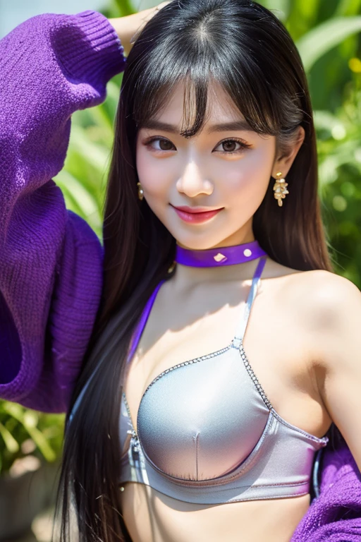 Beautiful girl: Asia, siêu dễ thương; Age: from 18-20 years old; skin: milk white, rosy and flawless; hair: (bright red),(cosplay), smooth, lung linh dưới sunlight, detail; eye: xanh lam, almond shaped, sexy, youthful, trong trẻo, siêu detail, elegant, charming, trang điểm high solution, true, bắt eye; mí eye: delicate, Perfect Beauty; eyebrow: cong, dear, high solution; face: beautiful, pure, beautiful like a fairy, light makeup, lovely, Perfect balance, đẹp đến từng detail; nose: xinh, lovely, cao; cheekbone: prominent; lip: charming, (dark purple lipstick), son bóng lovely; răng: Beaming smile, Lily-white; body: full of youth, khít chặt apparel; accessory: chain, earring, bracelet; ngực: toning, tight fitting bra; butt: develop, tight fitting underwear; apparel lót: mesh fabric, metal thread, shiny; apparel: shiny leather, colorful, bó sát body; shockpant: surreal:1.2, thin black, piercing; Fashion style: high-class, Modern 2024, luxurious; Image quality: non-NSFW, 8K CG HD, high solution, Super nice graphics, professional, detail, colourful, ultrafine, advanced techniques, RAW true; light: complex color combinations, black gold rays; sunlight: twinkle, illuminate the girl's body; Wallpaper: random, beautiful; Colorful street art, The photo is visually appealing; ((Naked from the bottom up:1.3; quần lót lụa màu random; Panties shot; woman rolls up her skirt; from below:1.2; Panties close up:1.4; panty shot; Spread your legs wide to the sides:1.4; spread your legs wide; leg extension; crotch main; perfect vagina; Sau creampie));
